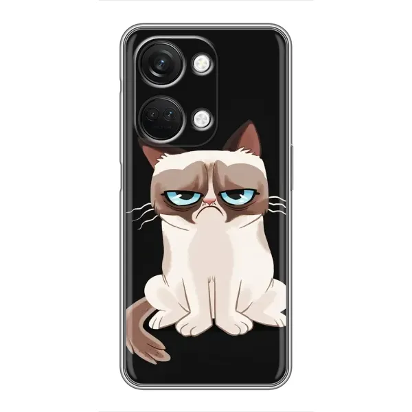 Чехол с принтом «Грустный кот» для OnePlus Nord 3 5G