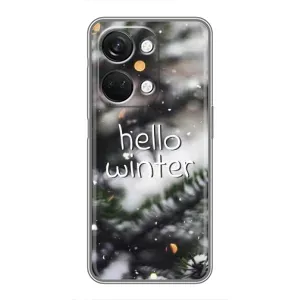 Новорічні, Святкові Чохли для OnePlus Nord 3 5G - 2024 год (Hello winter)