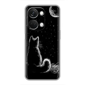 Чехол с принтом для OnePlus Nord 3 5G (AlphaPrint) Модные коты