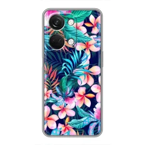 Чохол для OnePlus Норд 3 5G - з принтом (Дизайнерські) (AlphaPrint) (Мальовничі квіти)