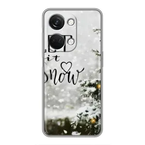 Новорічні, Святкові Чохли для OnePlus Nord 3 5G - 2024 год (Let it snow)