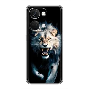 Чехол с картинкой «Хищники» для OnePlus Nord 3 5G (Лев в темноте)