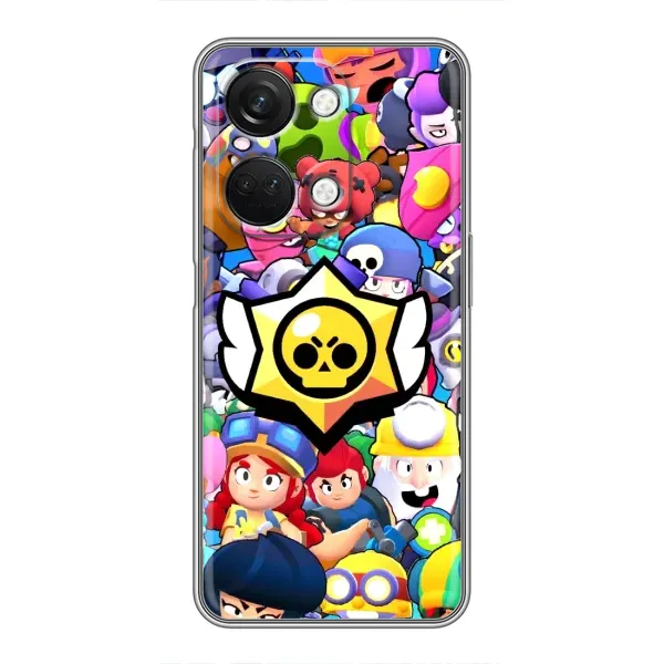 Чехол с принтом «Лого Brawl Stars» для OnePlus Nord 3 5G Чехол с принтом «Лого Brawl Stars» для OnePlus Nord 3 5G