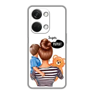 Чохол з друком для OnePlus Nord 3 5G - (Мама з дитинкою) (AlphaPrint) (Мама з синочком)
