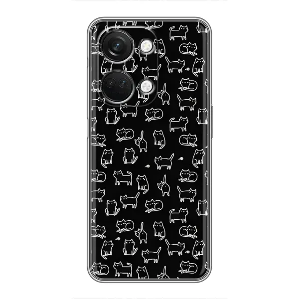 Чехол с принтом «Меленькие котики» для OnePlus Nord 3 5G