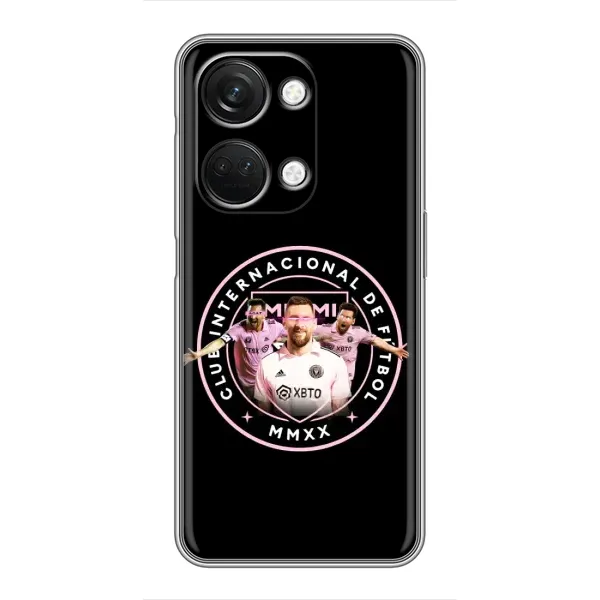 Чехол с принтом «Месси в лого» для OnePlus Nord 3 5G Чехол с принтом «Месси в лого» для OnePlus Nord 3 5G