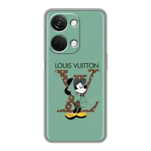 Чохли Луі Вітон для OnePlus Nord 3 5G (AlphaPrint - LOUIS VUITTON) (Міккі Маус LV)
