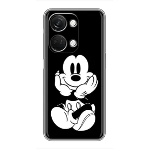 Эксклюзивный чехол для OnePlus Nord 3 5G (AlphaPrint - Мультяшные) (Микки на черном)