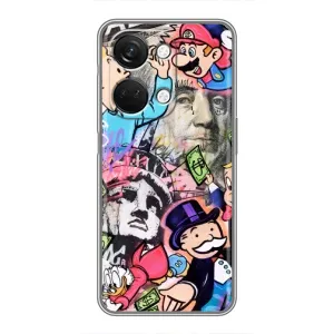 Чохли з крутими принтами для OnePlus Nord 3 5G - (PREMIUMPrint) (Monopoly man)