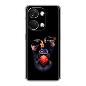 Чехол с Обезьянами OnePlus Nord 3 5G - (AlphaPrint)