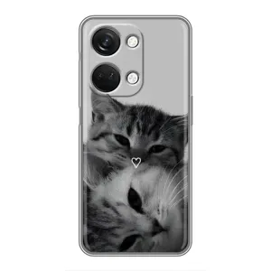Чохол з малюнком кіт на OnePlus Nord 3 5G (Пара котів)
