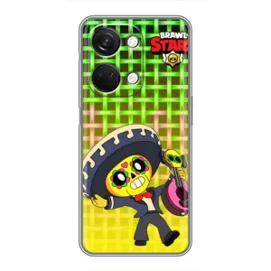 Чехлы Brawl Stars для OnePlus Nord 3 5G (AlphaPrint) (Поко в самбреро)