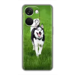 Чохол з Хаскі OnePlus Nord 3 5G - (AlphaPrint) (Радісний Хаскі)