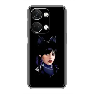 Чохли Венсдей на OnePlus Nord 3 5G Уенсдей (AlphaPrint) (серйозна Венздей)