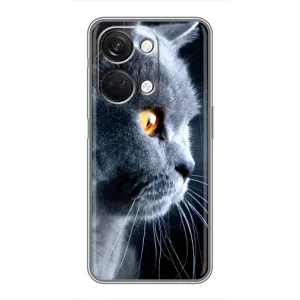 Чохли з Котиками для OnePlus Nord 3 5G (VPrint) (Сірий Кіт)