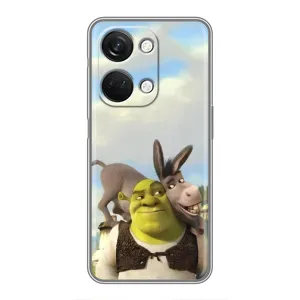 Чохол з мультфільмом Шрек на OnePlus Nord 3 5G (Шрек та Осел)