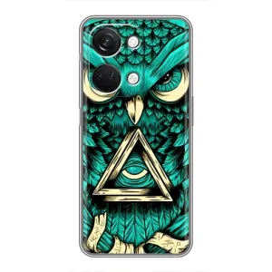Чохол з пташками на OnePlus Nord 3 5G (VPrint) (Сова з оком)