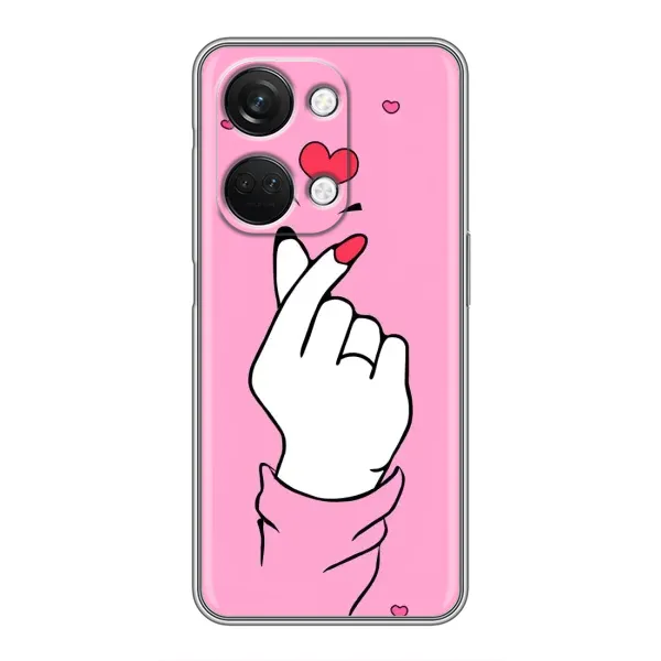 Чехол с принтом «Знак Love» для OnePlus Nord 3 5G Чехол с принтом «Знак Love» для OnePlus Nord 3 5G