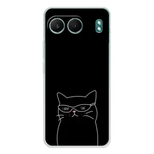 Чехол с рисунком кот на OnePlus Nord 4