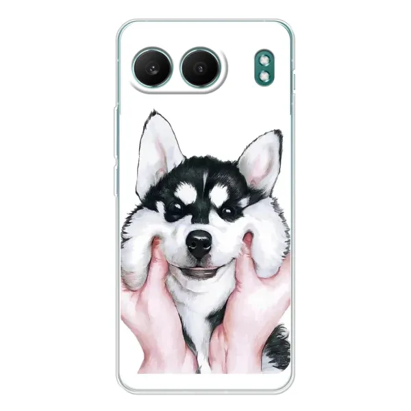 Чехол с принтом «Довольный Хаски» для OnePlus Nord 4