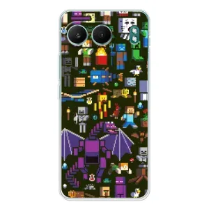 Чехол Майнкрафт на OnePlus Nord 4 (AlphaPrint) Minecraft