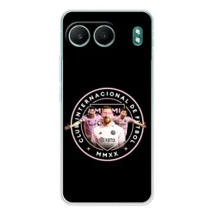 Чохли для OnePlus НоРД 4 - Лео Мессі Маямі (Мессі в лого)