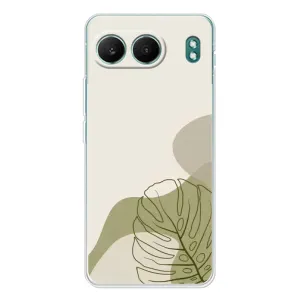 Силконовий чохол з принтом в квітах на OnePlus Nord 4 (Зелена монстера дизайн)