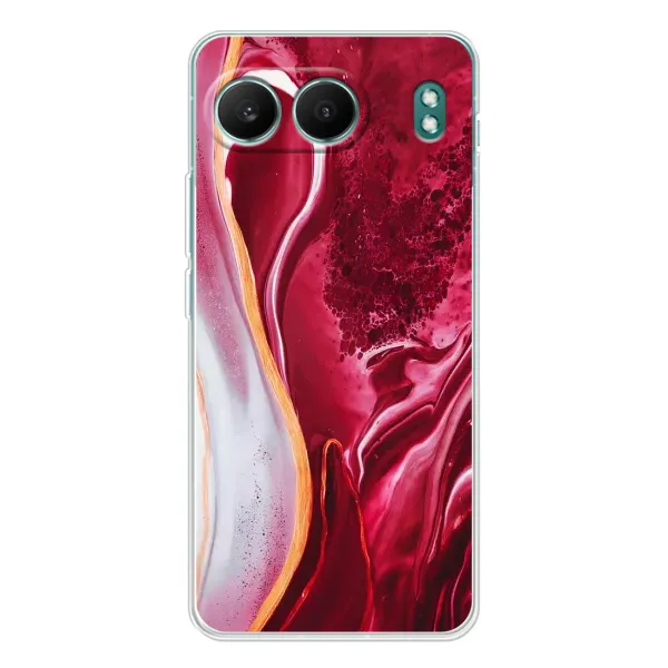 Чехол с принтом «Мрамор красный» для OnePlus Nord 4