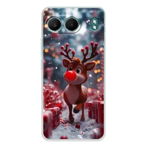 Яскравий чохол для OnePlus Nord 4 з Зимові Оленята (Олень серед подарунків)