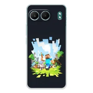 Чехол с принтом «персонажи Minecraft» для OnePlus Nord 4