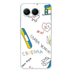 Чохли (Доброго вечора, ми за України) для OnePlus НоРД 4 (AlphaPrint) (Стикер)