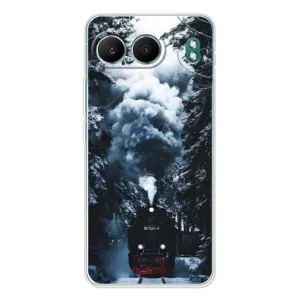 Новорічні, Святкові Чохли для OnePlus Nord 4 - 2024 год (Зимовий потяг)