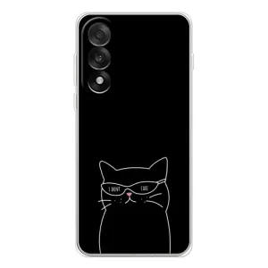 Чехол с принтом «Равнодушный кот» для OnePlus Nord 5