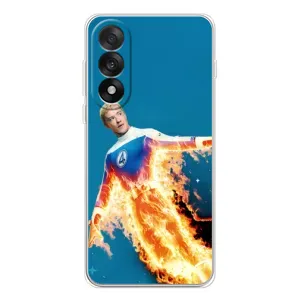 Чехол с принтом Фантастическая четверка для OnePlus Nord 5 (Человек-факел в огне)