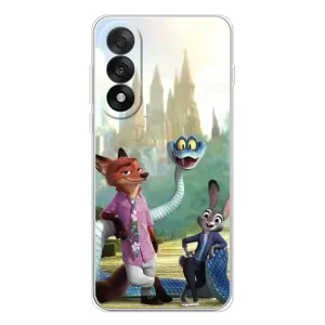 Чехол Зоотрополіс на OnePlus Nord 5 (Герои мультфильма Зверополис)