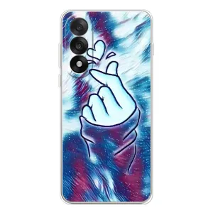 Чехол с принтом для OnePlus Nord 5 (AlphaPrint - Знак сердечка)