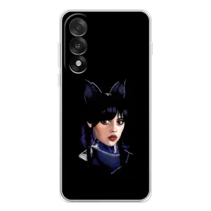 Чехлы Венсдей на OnePlus Nord 5 Уэнсдей (AlphaPrint) (серьезная Уэнздей)