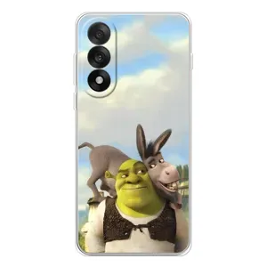 Чехол с мультфильмом Шрек на OnePlus Nord 5 (Шрек и Осел)