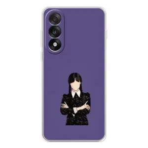 Чехлы Венсдей на OnePlus Nord 5 Уэнсдей (AlphaPrint) (Уэнздей в черном)