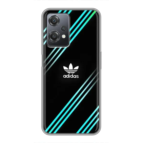 Чехол с принтом «Адидас с полосами» для OnePlus Nord CE 2 (5G) (IV2201)
