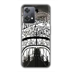 Чохол з дизайном Венздей 2 на OnePlus Nord CE 2 (5G) (IV2201) (Ворота Академії Невермор)