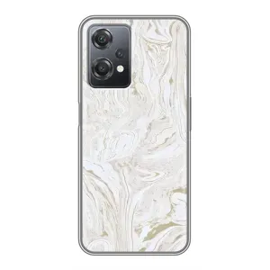Мраморний чехол на OnePlus Nord CE 2 (5G) (IV2201) (VPrint) (Білий мрамор)