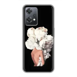Чехлы (ART) Цветы на OnePlus Nord CE 2 (5G) (IV2201) (VPrint) (Білі квіти)