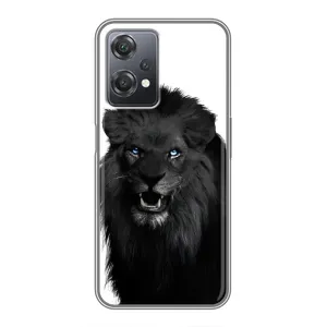 Чохли з картинкою животних OnePlus Nord CE 2 (5G) (IV2201) (Чорний ЛЕВ)