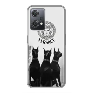 Чохли VERSACE для ВанПлас Норд СЕ 2 (5Г) (IV2201) (PREMIUMPrint) (Доберман Версаче)