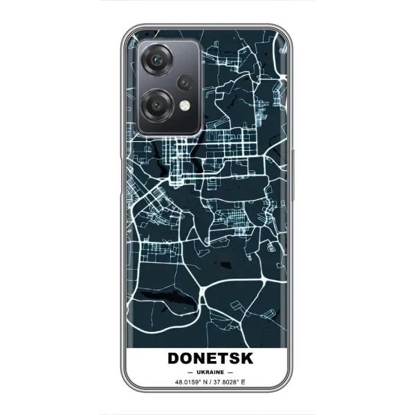 Чохол з принтом «Донецьк» для OnePlus Nord CE 2 (5G) (IV2201)