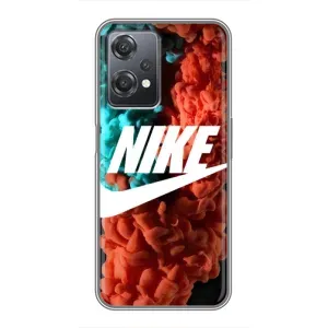 Чохол для OnePlus Nord CE 2 (5G) (IV2201) - з принтом Найк (AlphaPrint) (Димчастий найк)
