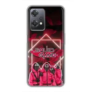 Чохол Гра в кальмара для OnePlus Nord CE 2 (5G) (IV2201) (Охоронці Гра кальмара)