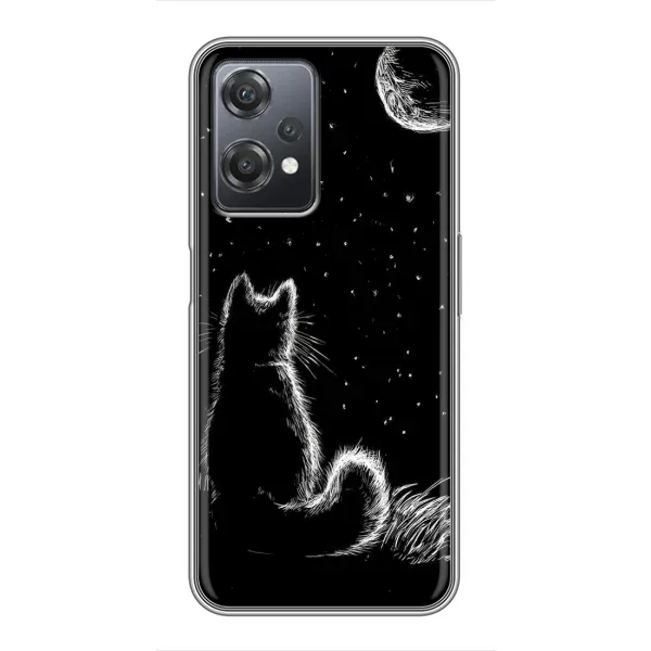 Чехол с принтом «Котик и луна» для OnePlus Nord CE 2 (5G) (IV2201) Чехол с принтом «Котик и луна» для OnePlus Nord CE 2 (5G) (IV2201)