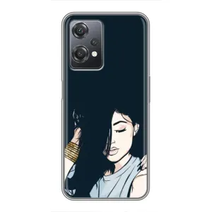Чохол з друком для OnePlus Nord CE 2 (5G) (IV2201) - (Мода) (AlphaPrint) (Гарна дівчина)
